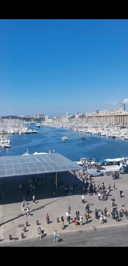 Face Au Vieux Port Vue 180 De Notre Dame Au Panier Apartment Marseille Ngoại thất bức ảnh