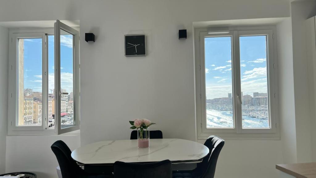 Face Au Vieux Port Vue 180 De Notre Dame Au Panier Apartment Marseille Ngoại thất bức ảnh